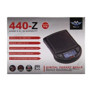 MyWeigh 440-Z Czarny do 440 g / 0,1 g