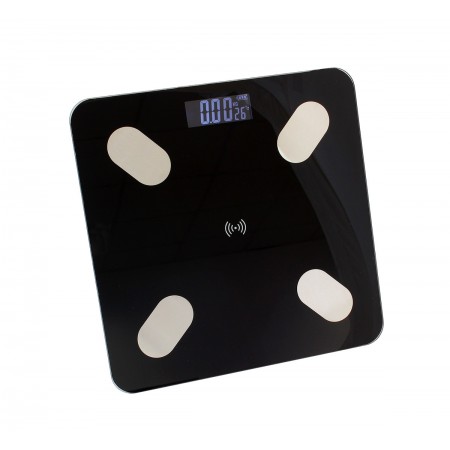Waga osobista AG51L Bluetooth Smart do 180 kg czarna