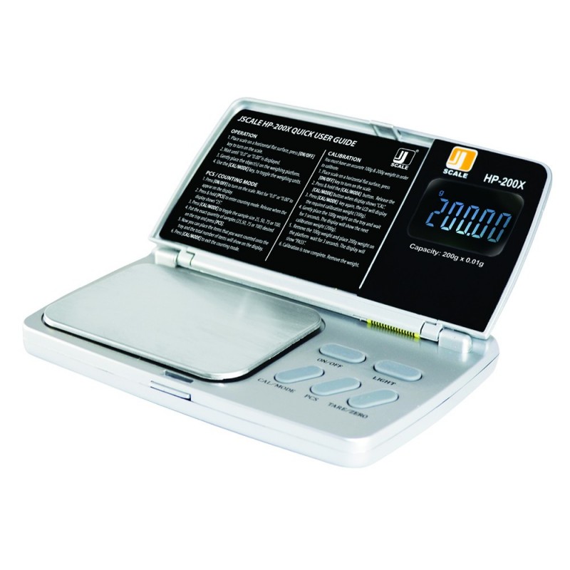 Váha JScale HP-200X do 200g / 0,01g Váha JScale HP-200X do 200g / 0,01g