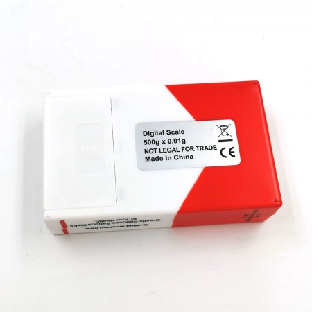 Cyfrowa waga CG-500 w kształcie pudełka po papierosach do 500g / 0,01g