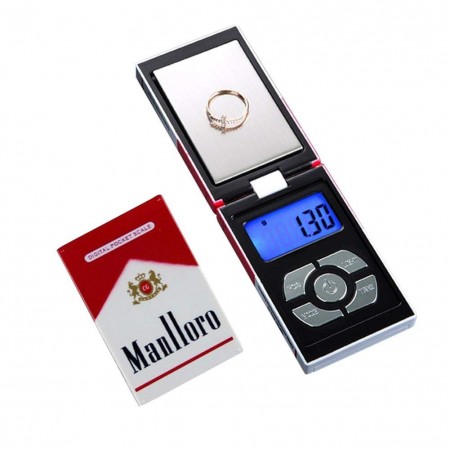 Cyfrowa waga CG-500 w kształcie pudełka po papierosach do 500g / 0,01g