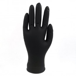 BRELA Pro Care M Rękawice nitrylowe czarne bezpudrowe D5000